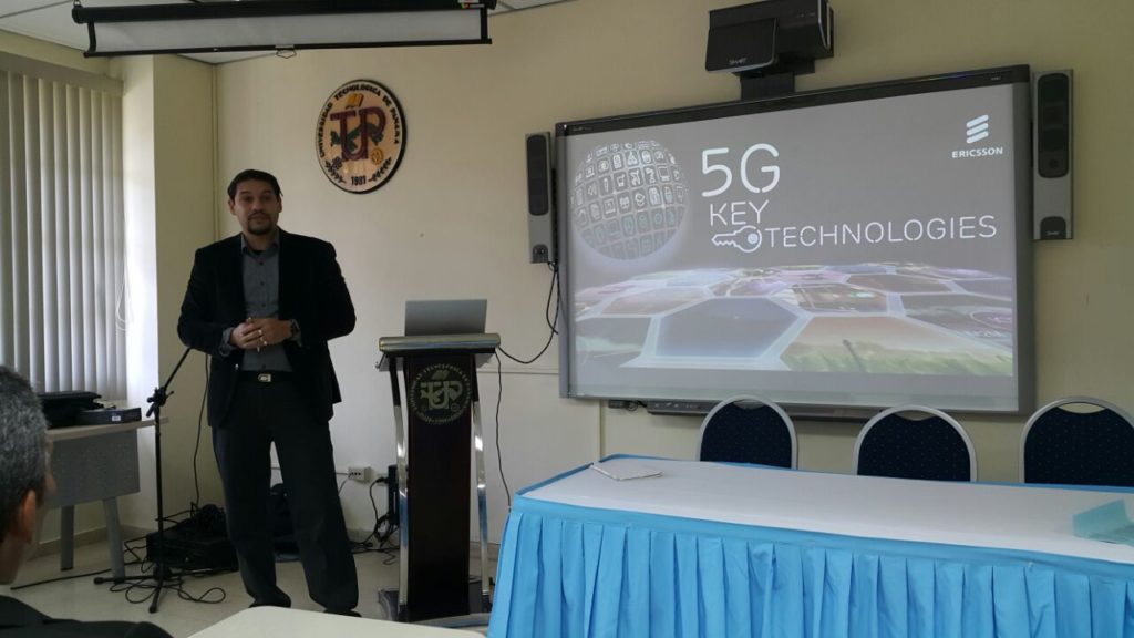 El investigador y egresado la Universidad Tecnológica de Panamá (UTP) Edgar Ramos presenta las novedades sobre el mundo 5G y las metas a futuro de esta nueva tecnología.